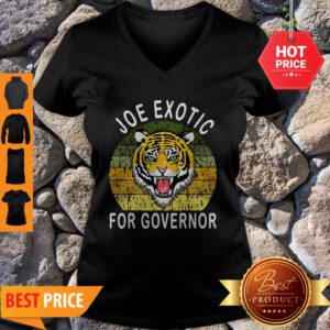 Nice Vintage Joe Exotic For Governor V-Neck