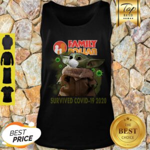 Official Baby Yoda Family Dollar Survived Covid 19 2020 Tank Top - Design By Refinetee.com