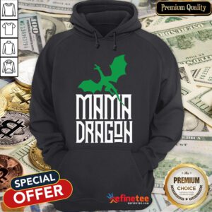 Official Mama Dragon Green Matching Family Tribe Mom Wife Hoodie - Design By Refinetee