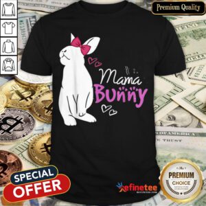 Original Cute Mama Bunny Gift Design Family Easter Gift Shirt - Design By Refinetee.com