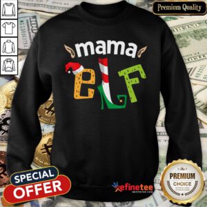 Original Mama Elf Elf Squad Family Christmas Matching Tee Sweatshirt - Design By Refinetee