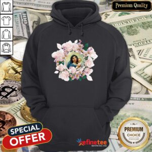 Premium Our Blessed Mother Mary And Jesus Vintage Flora Catholic Hoodie - Design By Refinetee