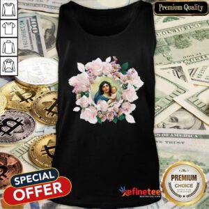 Premium Our Blessed Mother Mary And Jesus Vintage Flora Catholic Tank Top - Design By Refinetee