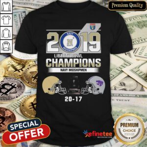 Pretty 2019 Liberty Bowl Champions Navy Midshipmen Shirt - Design By Refinetee