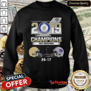 Pretty 2019 Liberty Bowl Champions Navy Midshipmen Sweatshirt - Design By Refinetee
