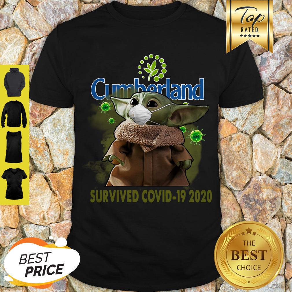 Pretty Baby Yoda Cumberland Farms Survived Covid-19 2020 Shirt - Design By Refinetee.com