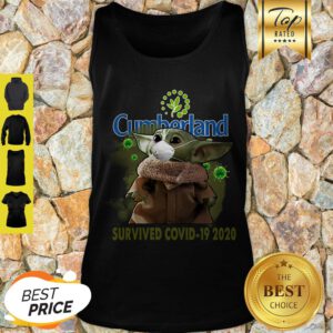 Pretty Baby Yoda Cumberland Farms Survived Covid-19 2020 Tank Top - Design By Refinetee.com