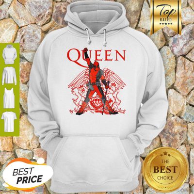 Pretty Deadpool Freedie Mercury Queen We Are The Champions Hoodie - Design By Refinetee.com