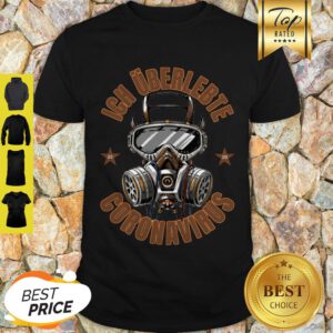 Pretty I Survived Coronavirus Covid 19 Influenza Classic T-Shirt- Design By Refinetee.com