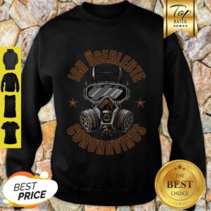 Pretty I Survived Coronavirus Covid 19 Influenza Classic Sweatshirt - Design By Refinetee.com