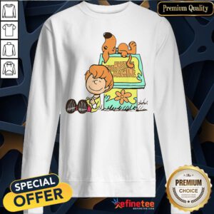Pretty Shaggy And Scooby Mystery Nuts Snoopy And Charlie Brown Sweatshirt - Design By Refinetee.com