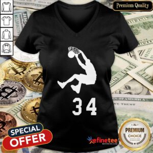 Pretty Shaq Proof V-neck - Design By Refinetee