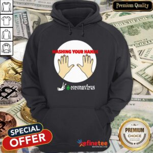 Pretty Washing Your Hands Survived Flick Off Coronavirus Hoodie- Design By Refinetee.com