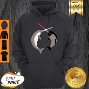 Pretty Whale Star Wars Nar Whars Hoodie - Design By Refinetee.com