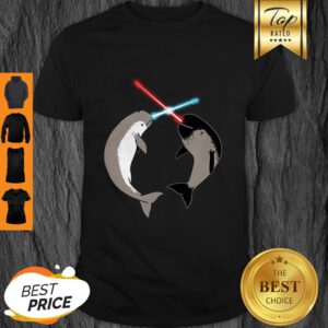 Pretty Whale Star Wars Nar Whars Shirt - Design By Refinetee.com