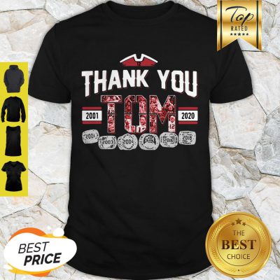 Thank You 12 Tom Brady 2001-2020 Shirt - Design By Refinetee