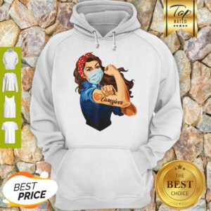 Good Strong Girl Tattoo Caregiver Hoodie