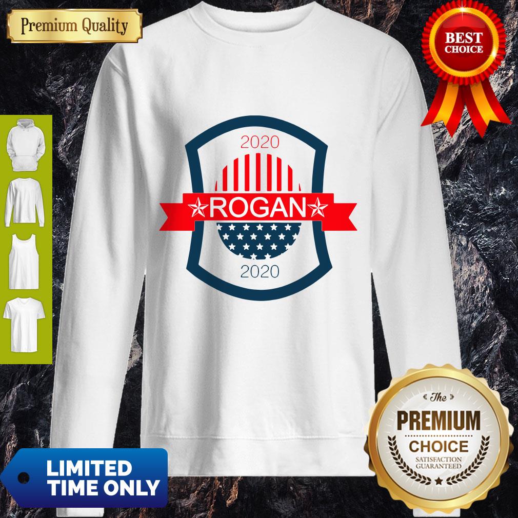 Pretty Joe Rogan For President 2020 Shirt - Image 2