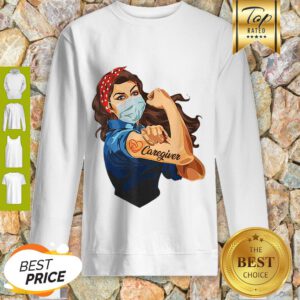 Good Strong Girl Tattoo Caregiver Sweatshirt