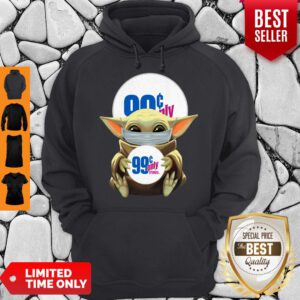 Funny Baby Yoda Face Mask Hug 99 Only I Can’t Stay At Home Hoodie