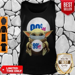 Funny Baby Yoda Face Mask Hug 99 Only I Can’t Stay At Home Tank Top