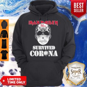 Funny Iron Maiden 2020 Survived Corona Hoodie
