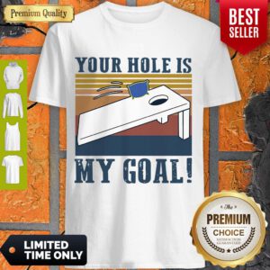 Funny Your Hole Is My Goal Vintage Shirt