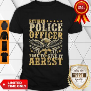 Good Aneisha Retired Police Officer Policeman Retirement Gift Shirt