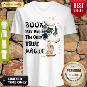 Good Book May Well Be The Only True Magic V-Neck