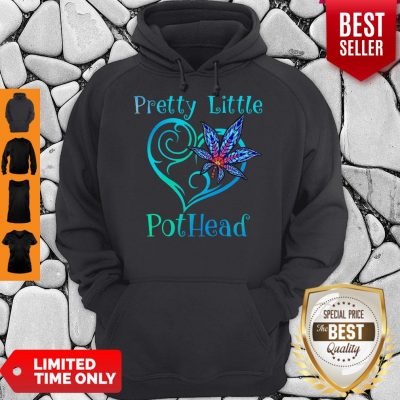 Good Cannabis Pretty Little Pothead Heart Hoodie