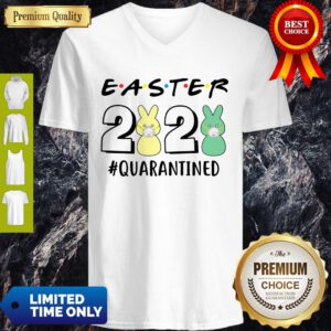 Good Easter 2020 Quarantined Coronavirus V-Neck
