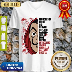 Good El Profesor – Bella Ciao Tee V-Neck