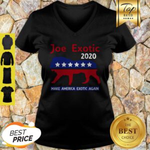 Good Joe Exotic Tiger King Make American Extic Again V-Neck