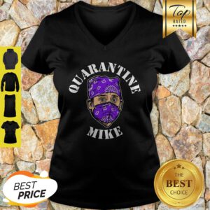 Good Michael Scott Quarantine Mike Covid-19 V-Neck
