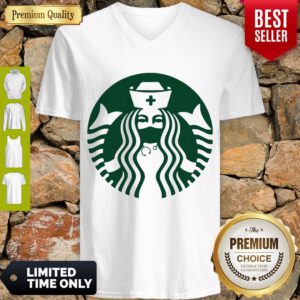 Good Starbuck Coffee Nurse V-Neck