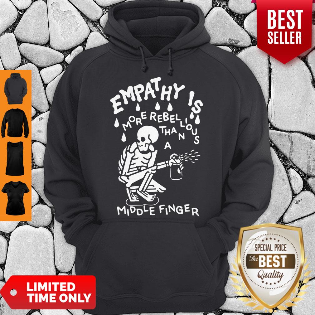 Pro Skull Empat Hy Is Middle Finger Shirt - Image 5