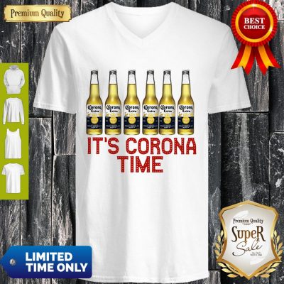 Nice Corona Nice Corona Extra It’s corona time Covid 19 V-NeckExtra It’s corona time Covid 19 Tank Top