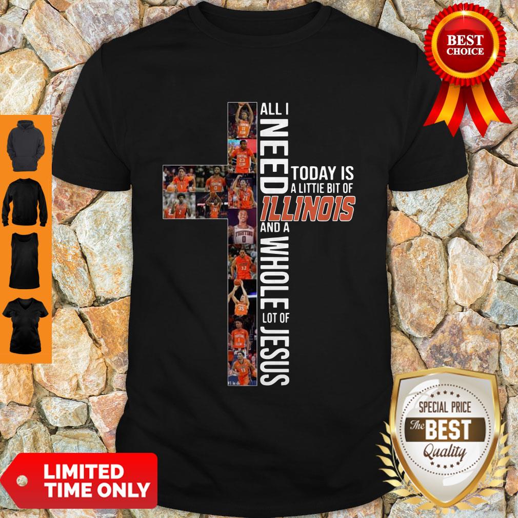 Nice Cross All I Need Today A Little Bit Shirt