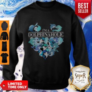 Nice Dolphins I’m A Dolphinaholic Sweatshirt