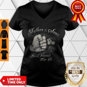 Nice Father & Sons Best Friends For Life V-Neck