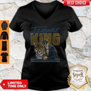Nice Jacksonville Jaguar King Gardner Minshew Tiger King V-Neck