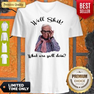 Nice Leslie Jordan Well Shit What Are Ya’ll Doin V-Neck