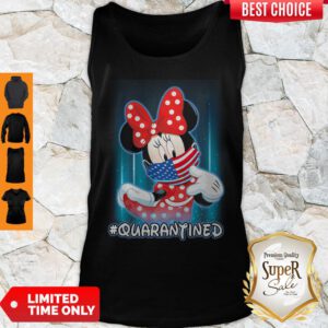 Nice Minnie Mouse Mask American Quarantined Tank Top