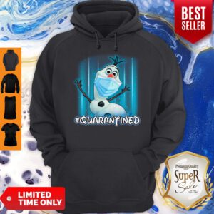 Nice Olaf Face Mask Quarantined Hoodie