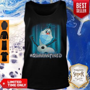 Nice Olaf Face Mask Quarantined Tank Top