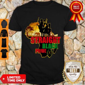 Official Straight Black Pride Shirt
