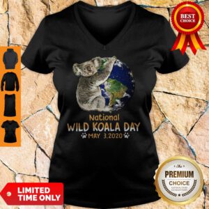 Pretty Earth National Wild Koala Day May 3 2020 V-Neck