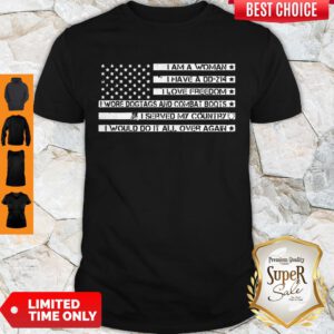 Pretty I Am Woman I Have A Dd 214 Shirt