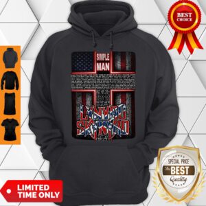 Pretty Simple Man Lynyrd Skynyrd Hoodie - Design By Refinetee.com