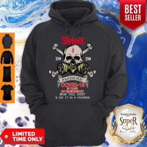 Pretty Skull Slipknot 2020 Pandemic Covid-19 In Case Of Emergency Hoodie - Design By Refinetee.com